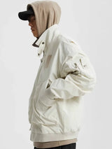 checkered streetwear jacket, daily essential, for men, fall streetwear outfit, oversized style, layered fashion, modern aesthetic