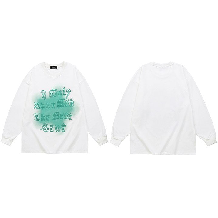 "Only The Best" Unisex Men Women Graphic Sweatshirt Daulet Apparel