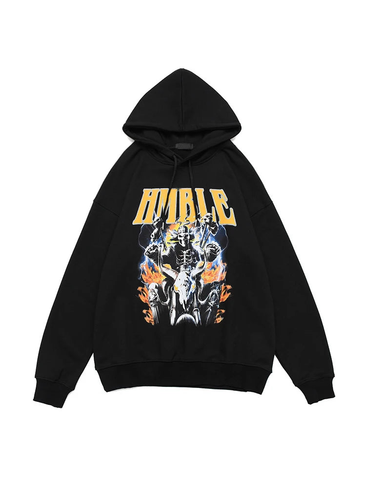 anime chrome print featuring rainbowtouches mens hoodies winter designer clothes fashion design vintage street wear celebrity stylish cotton hoodie black