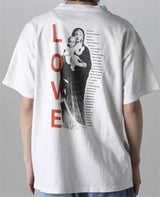 Vintage Retro New Summer Street Wear LIFE Letter Printing High-Street Loose Casual Tops T-Shirt