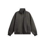 zip-up streetwear jacket, fall/winter fashion, men's streetwear fashion, trendy oversized fit, urban techwear design, modern 