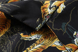 Dark Icon Tiger Print Street Fashion Men's Shirt 2021 Summer Polo Shirt Thin Material Hawaiian Shirt Male Blouse