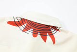 24SS Vintage Retro Starfish Direct Print High-Street Casual Beach Style Quality Short Sleeve Shirt