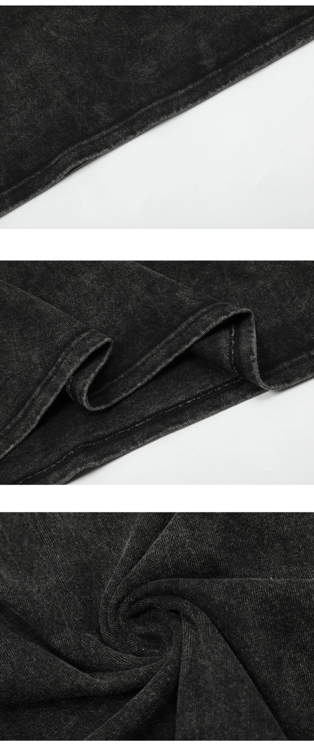 Skatercore Aesthetic piece – Summer Removable Sleeve Dressed Short Sleeve Knitted Wash Dr