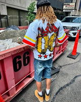 Skatercore Graphic tee – High Street Trendy Brand Pure Cotton Anime Print Oversized S