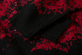 bold flame design top, high-street layer, cozy fashion fit, stylish street outfit, modern aesthetic appeal