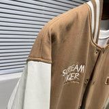 urban fashion featuring new luxury 2022 men beige embroidery tiger roll in riches varsity coats jackets down coats cotton warm winter thicken a571 design – premium quality jacket for men