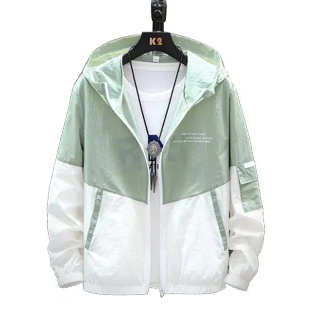 techwear zip bomber, urban fashion, for men, fall streetwear outfit, oversized style, layered fashion, modern aesthetic, graphic detail