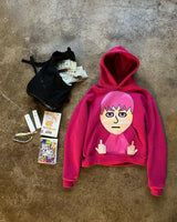 Glitchcore Fashion – Harajuku New Grunge Oversized Sweatshirt Trend Printing Hood – Streetwear Fashion for Men & Women