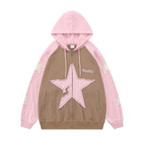 Chicvoy Women Hoodie Y2K Scrawl Graphic Harajuka Sudaderas Grunge Pull