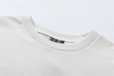 Vintage Retro New Summer Street Wear LIFE Letter Printing High-Street Loose Casual Tops T-Shirt
