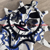 Towel Embroidered Cartoon Camouflage Glo Gang The Glory Full Zip Hoodi