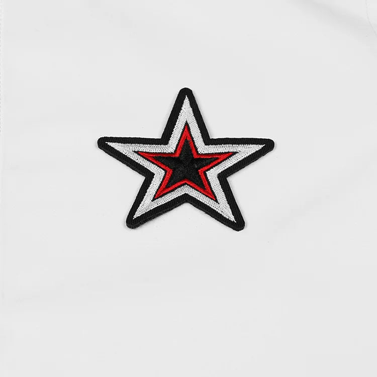 New 2021 Luxury Men Classic Embroidered stars stripes Ribbon Fashion Cotton Casual Shirts Shirt High Quality Short Sleeves A118