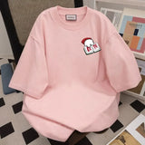 Harajuku Oversized shirt – Summer New Men And Women Trendy Personalized Creative Mahjon