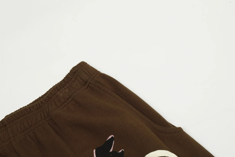 new 2023 hot luxury men classic fragment utopia coffee sunrise comfortable cotton parkour sweat casual pants sweatpants 676 unique joggers style 1355