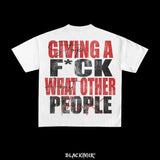New street letter Print oversized t shirt harajuku men clothing graphic 2023 cotton American gothic high quality goth y2k tops