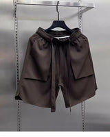 Multi-pockets Cargo Shorts Fashion Brand Straight Loose Casual Cargo Shorts 2024 Summer Men New Shorts American Shorts