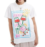 harajuku summer casual graphic t shirts men cartoon big head streetwear oversized y2k tops gothic clothes goth women clothing unique default style 5375
