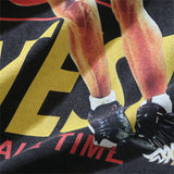 grunge graphic tee featuring vintage retro mj kb print basketball high street cotton oversized xxxl quality tops t shirt