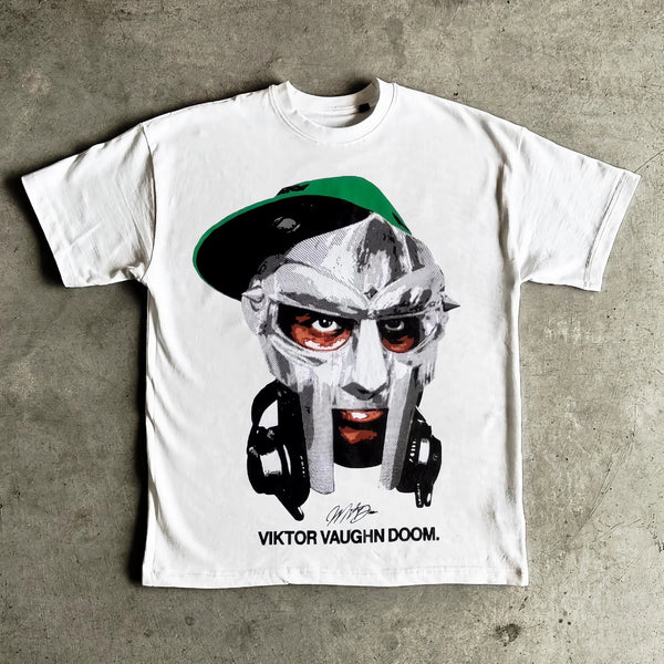 y2k anime flame tee with glitch blocks and pastel sketch art