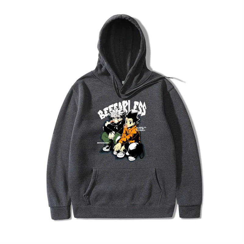 2022 Mens Streetwear Hoodie Hip Hop Sweatshirt Japanese Anime Cartoon