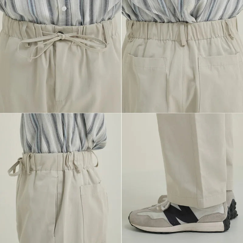 cotton casual pants men oversized retro straight pants men japanese streetwear hip hop loose wide leg pants mens trousers m 2xl urban fashion pants