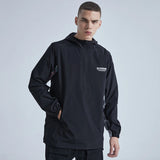 Bomber windbreaker urban hooded vintage minimalist