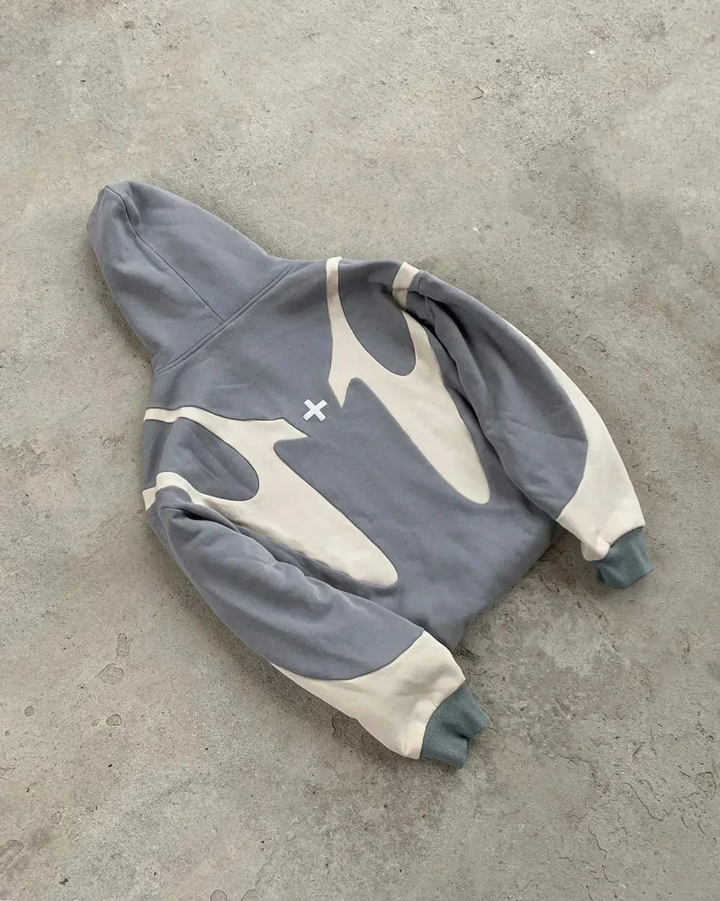 Hip Hop Long Sleeve Women New Streetwear Y2K Zip Up Hoodie Men Style G