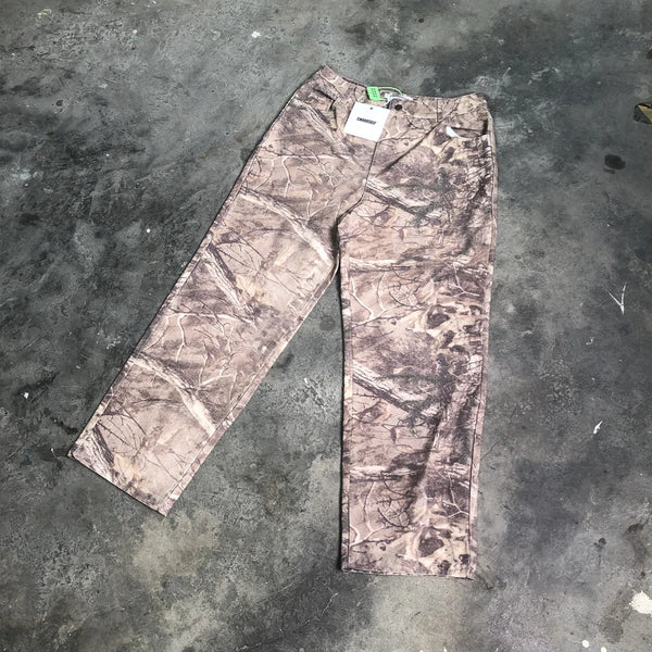 frog drift fashion streetwear camouflage printed vintage clothing casual loose casual cargo pants trousers for men unisex combat utility trousers