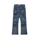 2024 multi pocket jeans vintage mens harajuku cargo denim pants retro hip hop straight loose jean pants 1 unique cargo style 126