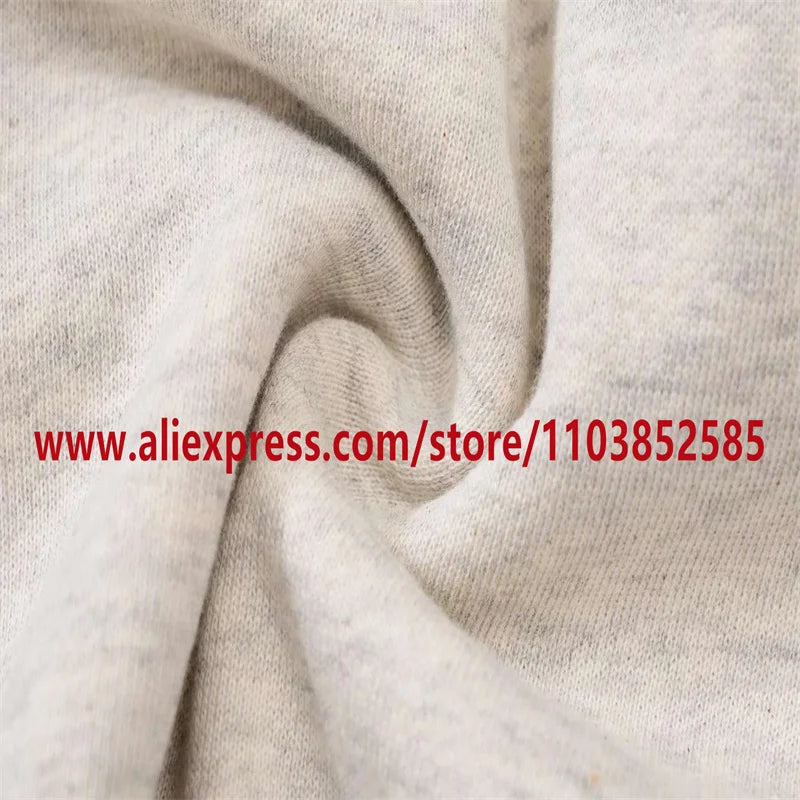 2024 American Heavyweight Vintage Men's Shorts With Letter Print Drawstring Loose Casual High Street High Quality