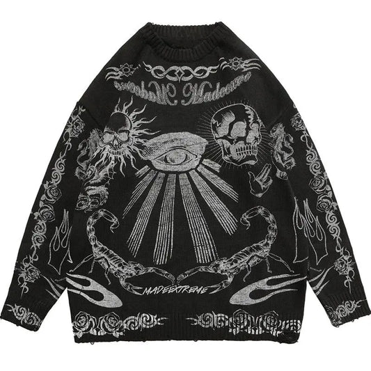 retro graphic hoodie, high-street urban outfit for cozy layering in cold seasons, mens fashion layer for modern streetwear co