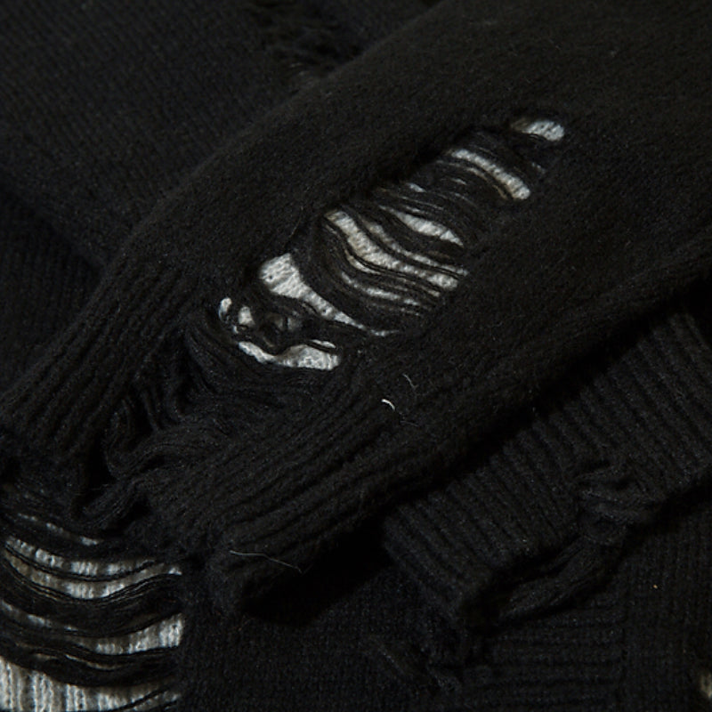 y2k knitted sweater, photo-ready sweater, cozy fashion fit, stylish street outfit, modern aesthetic appeal