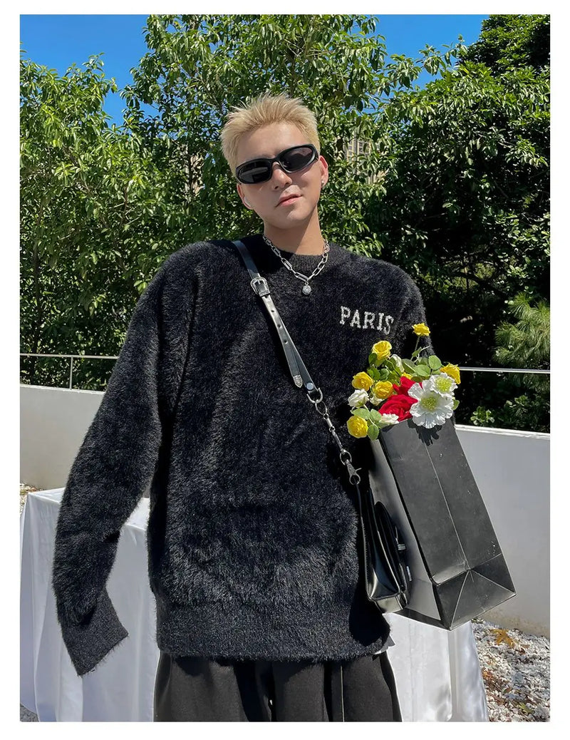 techwear flame hoodie for men, oversized streetwear fit with bold knit design, mens fashion layer for modern streetwear colle