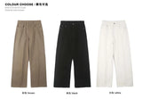 men solid color denim wide leg straight streetwear fashion loose casual jeans pants women y2k jeans trousers unique jeans style 1825