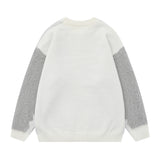 imitation mink fur antarctic velvet knit sweaters winter mens mohair knitwears oversized street wear round neck long sleeve Y2K vintage urban hoodie, aesthetic street look hoodie, urban wear with bold artwork