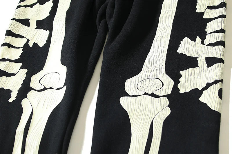 kapital bone elephant print mens american retro sports pants unique default style 4801