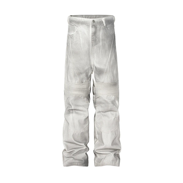 dirty dyed patchwork wide leg baggy jeans for men and women straight y2k ropa hombre denim trousers oversized casual cargo pants military streetwear pants