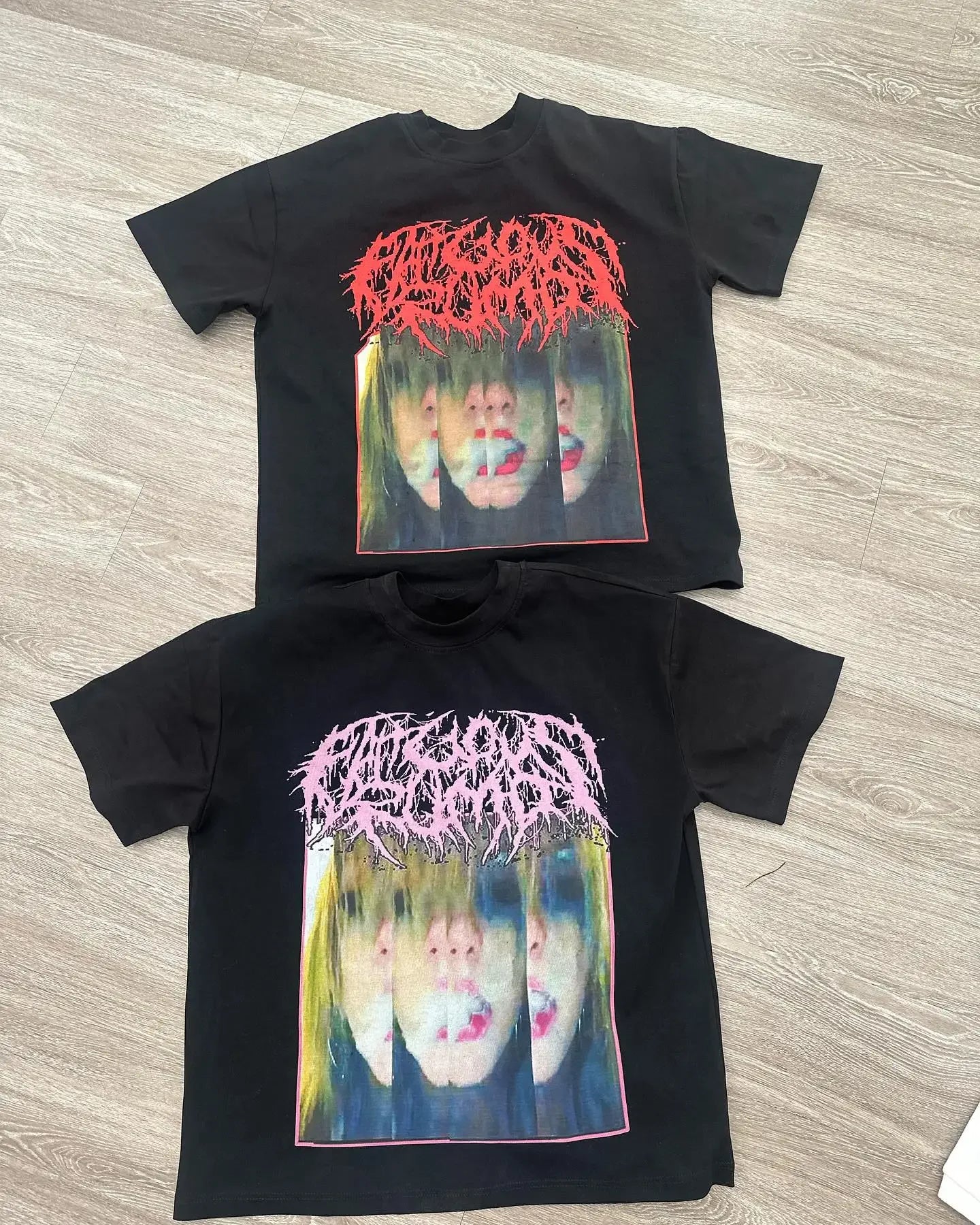 Skatercore Oversized shirt – Hip Hop Streetwear Cotton Short Sleeve Tops New Goth Style T