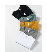 Trapwear Crying angel – 300G Heavyweight Solid Color T Shirt Youth Pure Cotton Loose