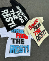 Grunge Graphic tee – High Street Retro Fashion Anime Letter Print T Shirt For Men
