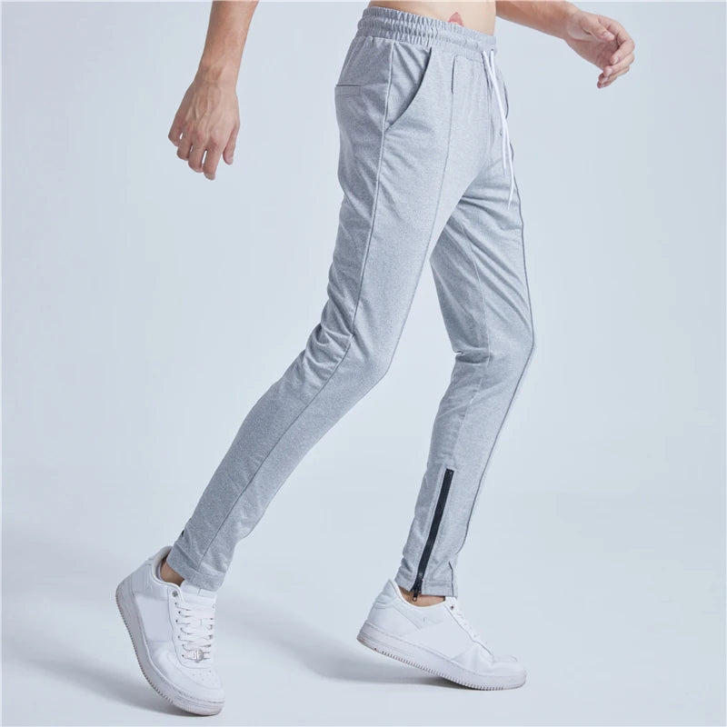 rainbowtouches new thin casual pants men fashion slim fit solid color brand trousers sweatpants elastic men workout pant unique joggers style 1023