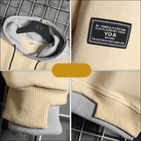 Men Hoodies Sweatshirt Casual Fashion Clothes Mens Korean Harajuku Hip