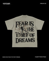 Skatecore Streetwear Tee – Tag Font Graphic with Flame Accent