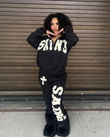 european and american new style letter embroidered casual loose trousers men y2k rock hip hop fashion oversized wide leg pants unique default style 3238