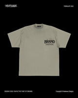 Skatecore Streetwear Tee – Tag Font Graphic with Flame Accent