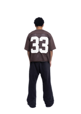 Cyberpunk Streetwear top – Trendy Oversize Pink 33 Graphic T Shirts Jersey College T Sh