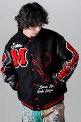 Streetwear high fashion fleece puffer urban minimalist