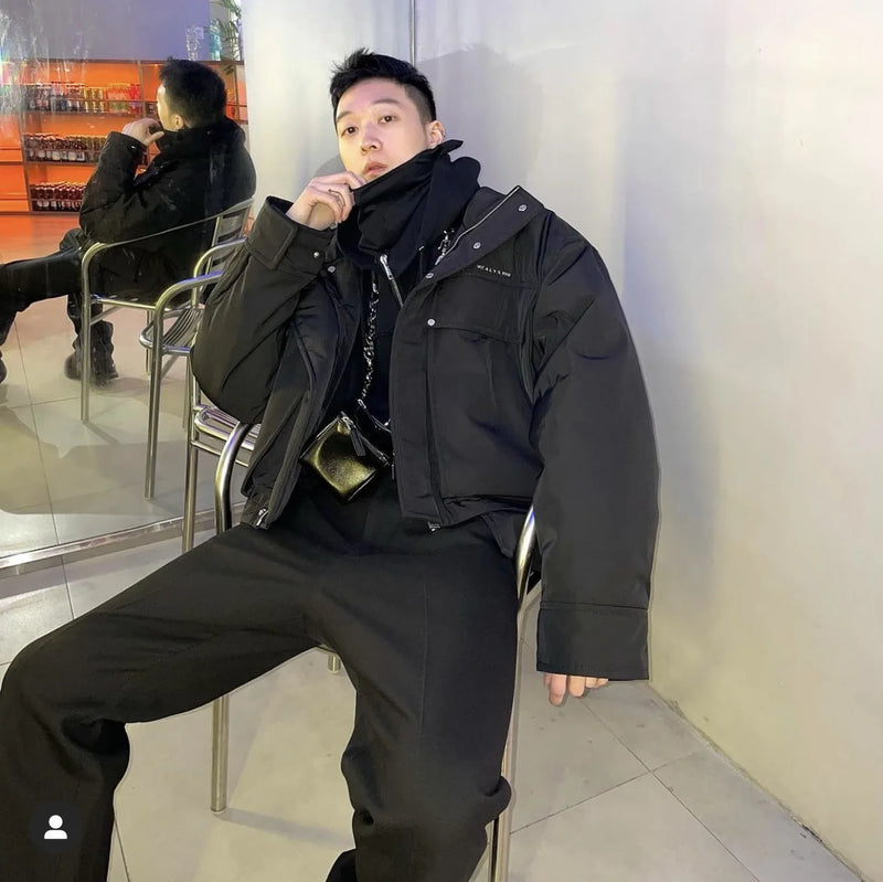 new luxury 2023 men alyx 1017 9sm bomber pockets varsity puffers coats jackets down cotton warm winter thicken 448 nan street - variant style 97d0fc for streetwear fashion