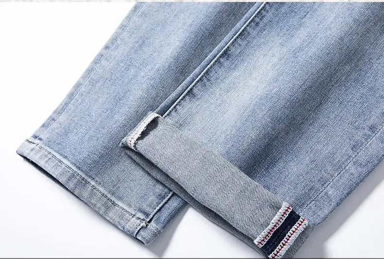 high 2023 new classical pirate metal skull bone luxurious embroidered jeans cotton denim pants comfort casual jeans 28 38 204 unique jeans style 6100